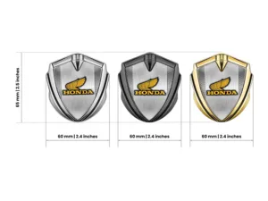 Honda Silikon Emblem Abzeichen Anpassbar Kraft Stil